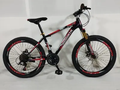 Picture of 26 inchi 21 Speed Gear Cycle With Suspension Lockout fork High Rim Coloring Fat Spoke With Shimano Parts