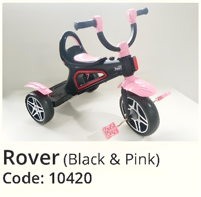 Picture of Rover Baby Tricycle this tricycle ensures stability and balance during rides. Its adjustable seat grows with your child