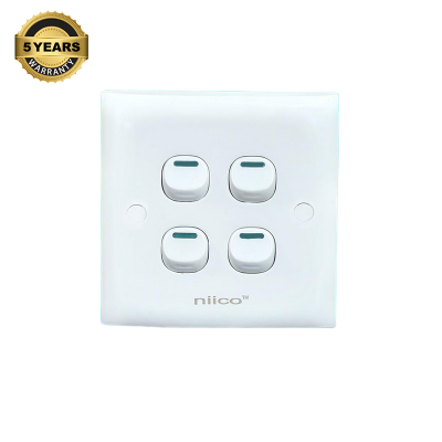 Picture of NIICO Classic 4 Gang 1 Way Wall Switch