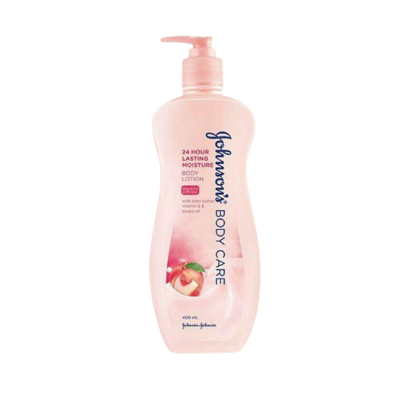 Picture of Johnson's Body Care 24 Hour lasting Moisture Body Lotion with Shea Butter, Vitamin E & Jojoba Oil-400ml