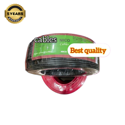 Picture of Niico House Waring Cable  2.0  RM Fireproof  Copper cable  20 Gaj - 2.0 rm  3/20  Copper cable Black Color (20 Gaj=60 Feet) Copper Wire