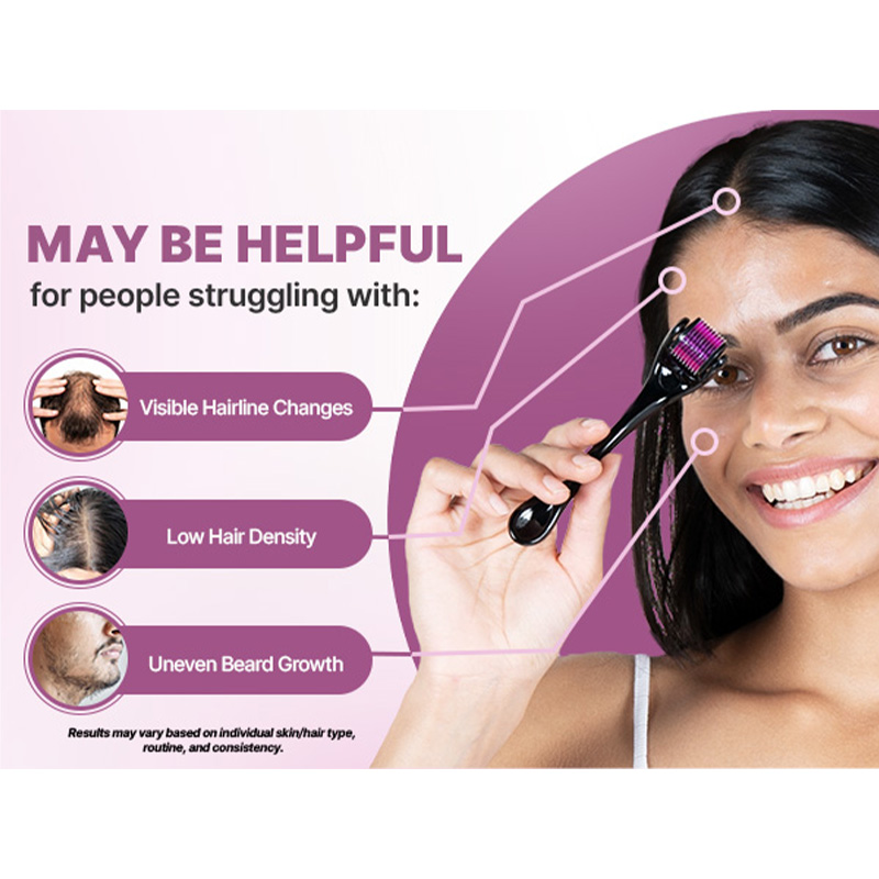 Picture of Derma Roller Micro Needle for Hair, Beard Growth and Facial Skin Therapy