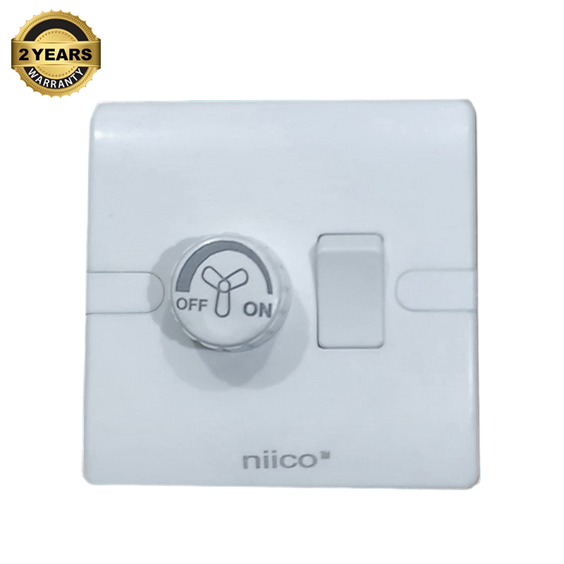 Picture of NIICO Heavy Duty  Fan Regulator With Switch Wall Switch 