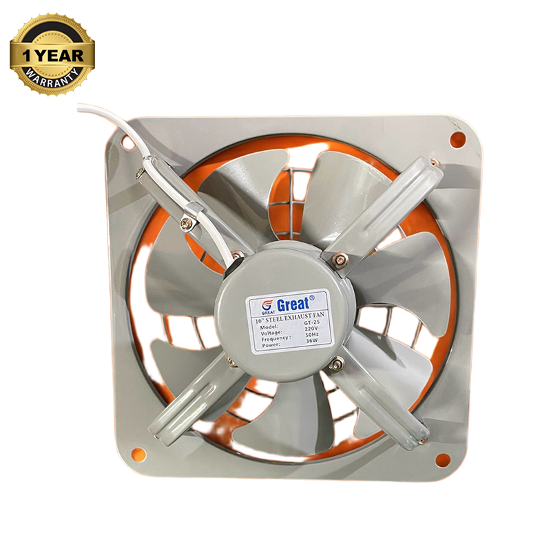 Picture of Exhaust Fan Lonh Lasting National Deluxe 10 inch 7 Blade Steel Body & Pakha 