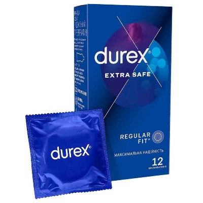 Picture of Durex Original Extra Safe Regular Fit Condom - 12Pcs Pack(UK)