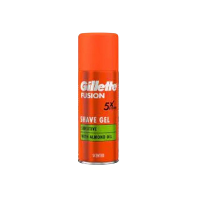 Picture of Gillette Fusion 5x Action Shave Gel WIth Almond Oil – 75 ml