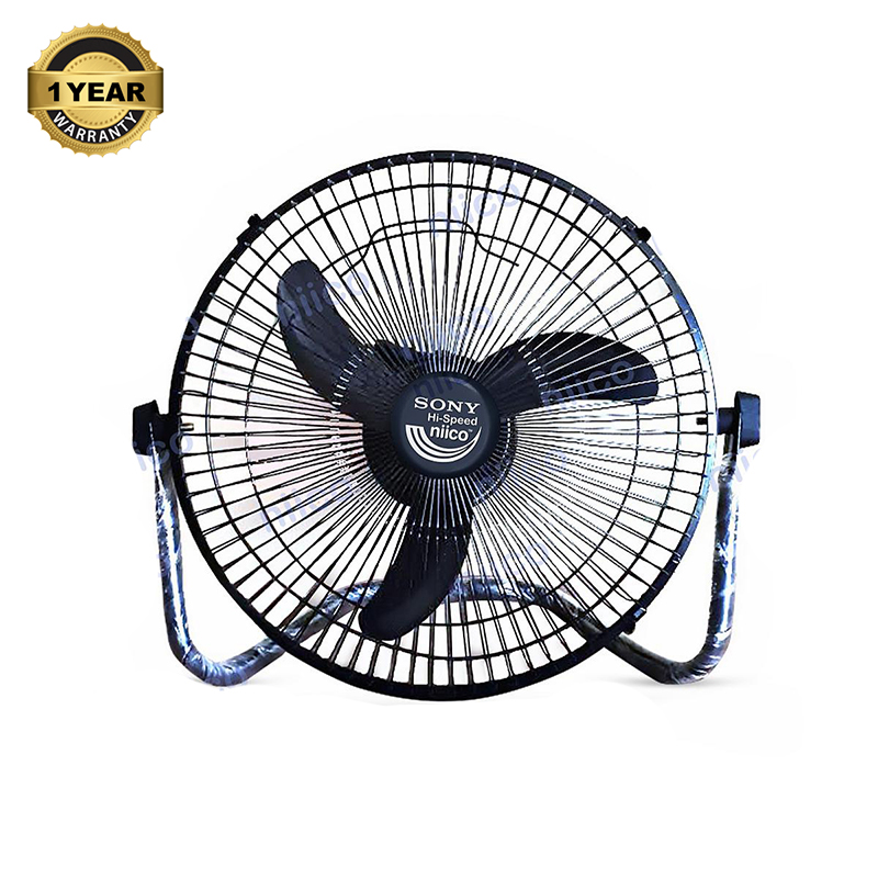 Picture of Sony High Speed niico Fan Color-Black 3 pakha ( 12")-Steel Stand