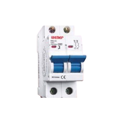 Picture of Circuit Breaker Wener MCB-Double Pole 20A