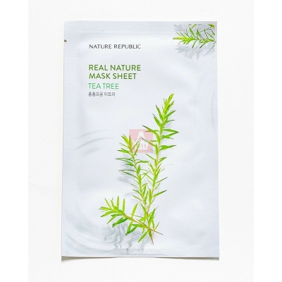 Picture of International Korean Product Skin care NATURE REPUBLIC Real nature TEA TREE mask sheet used for male/female - 23 ml