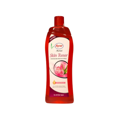 Picture of AYUR HERBALS Skin Toner Enrished with Rose, Aloe & Mint For Glowing Skin I Men & Women  (200 ml)