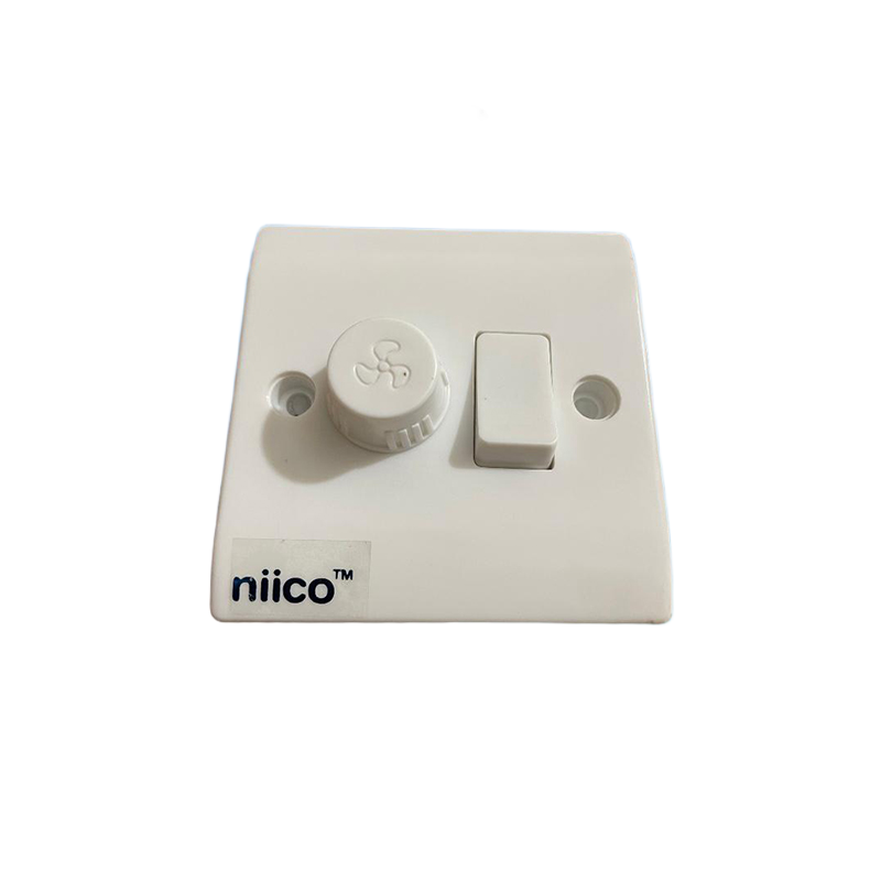 Picture of NIICO Heavy Duty Fan Regulator With Switch Wall Switch Model-054( 1 Year Warranty)