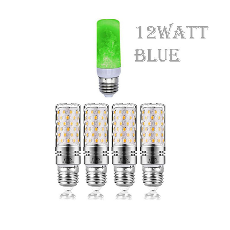 Picture of LED Exclusive  Candle Light Bulb 12 Watt -Blue Color(Pass Type Holder)