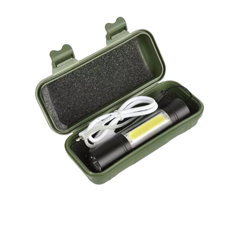 Picture of রিচার্জেবল হেভি ডিউটি usb টাচ লাইট মডেল-007 - torch light