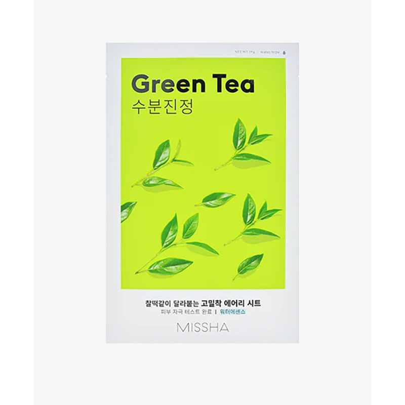 Picture of International Korean Product Skin care MISSHA Green Tea mask sheet used for male/female - 19 gm
