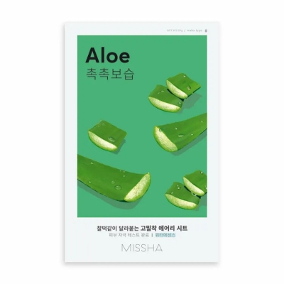 Picture of International Korean Product Skin care MISSHA Aloe mask sheet used for male/female - 19 gm