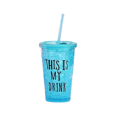 Picture of 1 PCS Plastic Sipper Soft Drinks Bottle 500ml