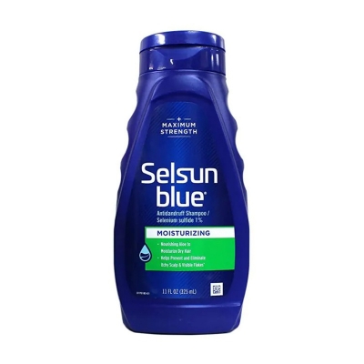 Picture of Selsun Blue Moisturizing with Aloe Dandruff Shampoo (325ml)