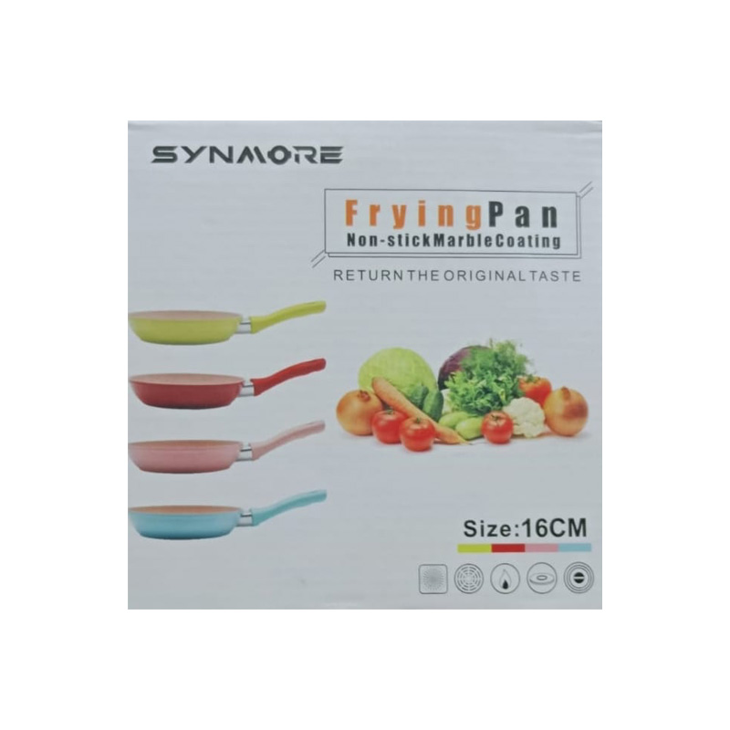 Picture of Frying Pan Non-Stick Marble Coating 16 Cm Synmore