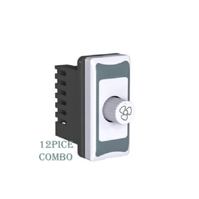Picture of PIANO Fan Regulator Switch -GRAY Color(12 Pice Combo)