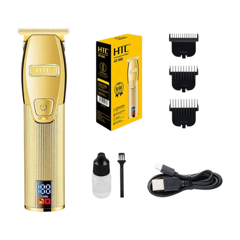 Picture of HTC AT-566 All-Metal Design High Quality Hair Trimmers & Clippers Professional Electric Hair Clipper