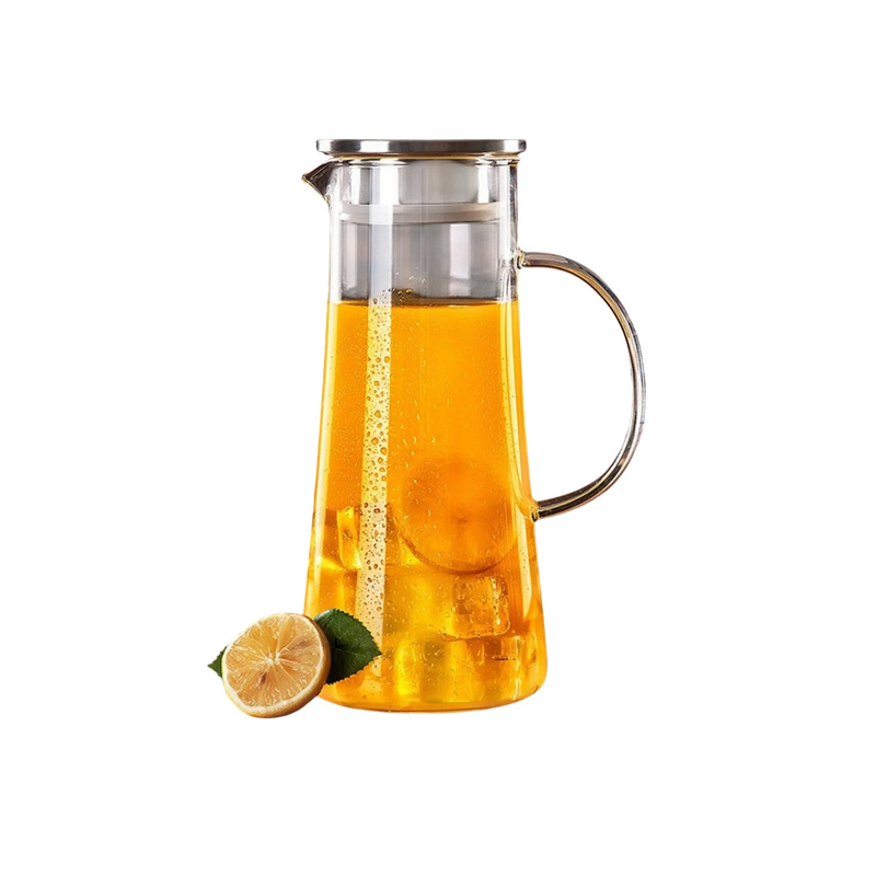 Picture of Water Jug water Pitchers with Lid Glass Matarial -1.8L Cutter Design Imported