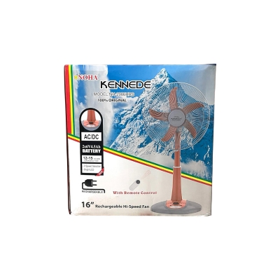 Picture of Ultimate Rechargeable Fan Defender Multi-Function 16" Fan Model NOHA-2986HRS With Remote ( 1 Year Warranty)-20 Year Life Time