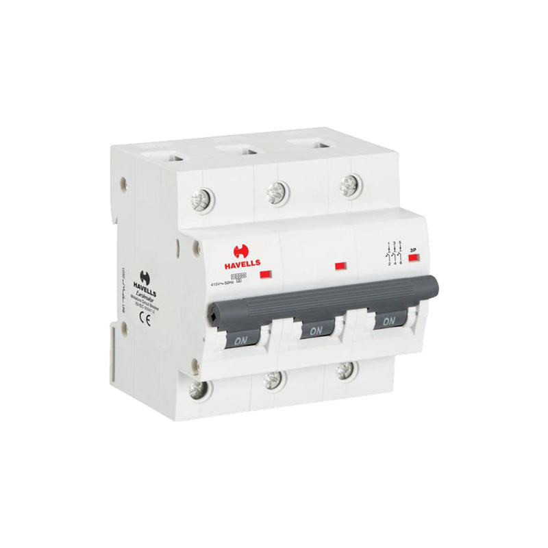 Picture of Circuit Breaker Havells MCB-Triple Pole 06A 10KA
