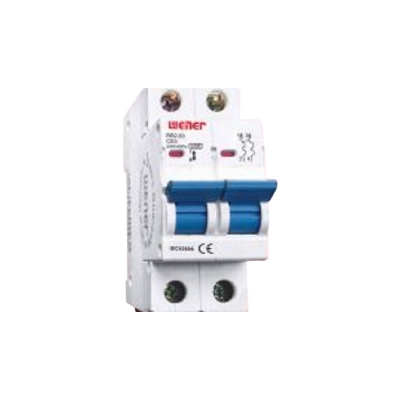 Picture of Circuit Breaker Wener MCB-Double Pole 50A