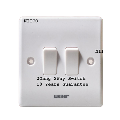 Picture of Winer Switch 2Gang 2Way Switch-10 Years Warranty