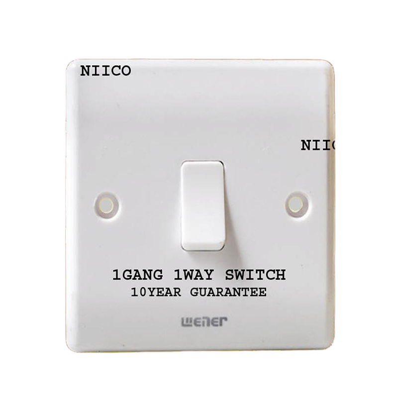 Picture of Switch Wener  1Gang 1Way Switch-(10 Years Repless Warranty)