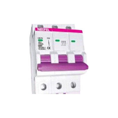 Picture of Circuit Breaker NESFEL MCB-Triple Pole 50A