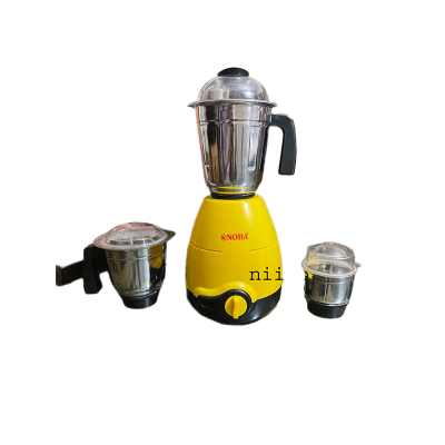 Picture of Noha Heavy Duty Mixer Blender 3 Stainless Steel Jar -750 Watt (1 Year Warranty) 3 Stainless Still Jar 100 Percent Cooper Mixer blender