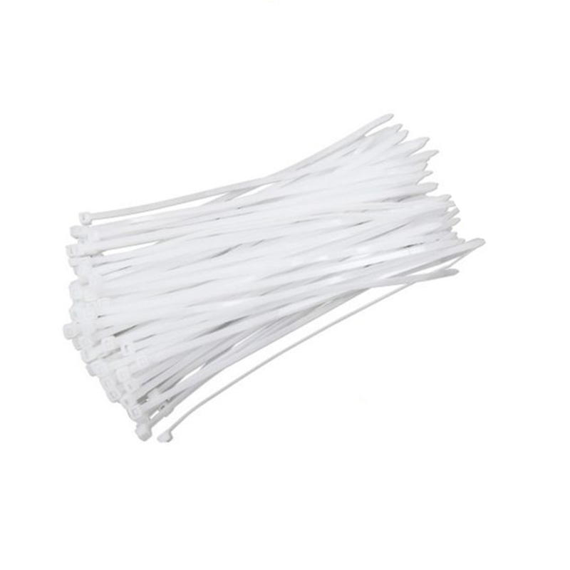 Picture of Cable Ties 4 Inch 3 X 150 mm White Color Durable Nylon Self-Locking Electric Zip Tie-100 PCS Packet