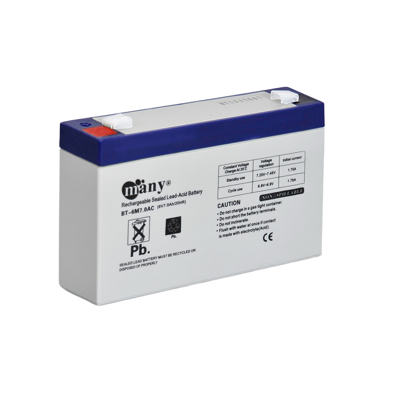 Picture of Charger fan Rechargeable Battery Maintenance free Model-6V 7.0Ah