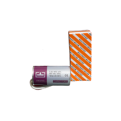 Picture of ZHANG Ceiling Fan Capacitor Model ZHANG- 3.5uf =450 = Capacitor=3.5 UF Wire Type Capacitor -(1 Year Warranty)