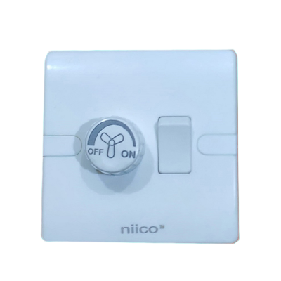 Picture of NIICO Heavy Duty Fan Regulator With Switch Wall Switch ( 2 Year Warranty)