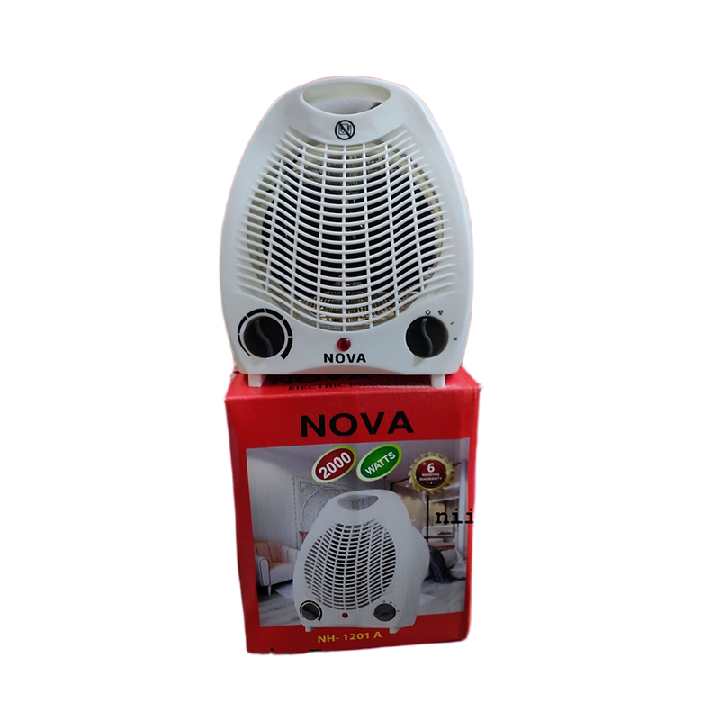 Picture of NOVA Heavy Duty Electric Fan Room Heater 2000W Model: NH-1201A( 6 Month Warranty )