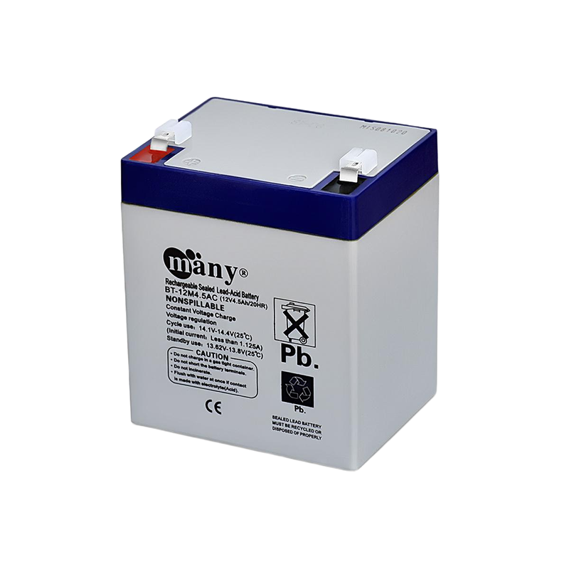 Picture of Battery Heavy duty for Charger Fan/Motor Bike  Rechargeable Sealed Lead-Acid Battery Model- 12V4.5 Ampere
