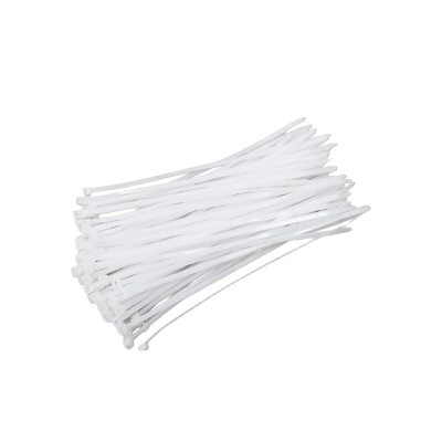 Picture of Cable Ties 4 Inch 3 X 100 mm White Color Durable Nylon Self-Locking Electric Zip Tie-100 PCS Packet (Bundle)