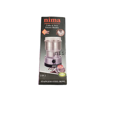 Picture of Nima Heavy Duty Electric Blender 2 In 1 Electric Spice Grinder & Juicer With  Stainless Steel Bowl -5 year Lifetime