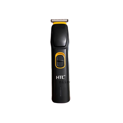 Picture of HTC Multifunction Men's Trimmer with Stainless Steel Blades Type C charging -Sleek Black Design Model- AT-509- -Using Time -45 Minutes