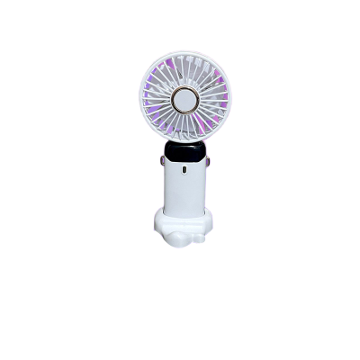 Picture of Mini USB Lithium battery Heavy Duty Rechargeable Portable Handheld cooling Fan With Disply System - 5 year life Time=Model-N15-002(1 Year warranty )