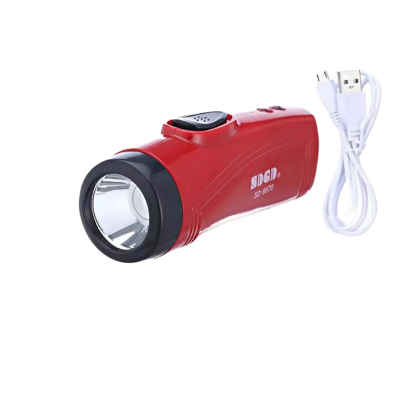 Picture of Rechargeable LED Torch Light with Money checker