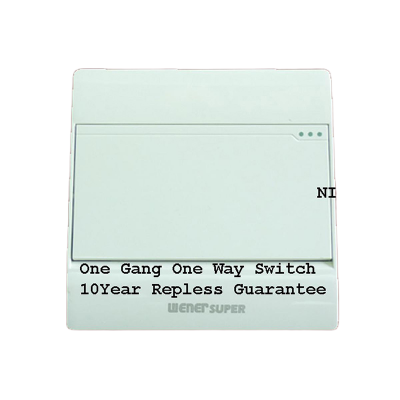 Picture of Wiener Super  Premium Quality 1 Gang 1Way Switch -(10 Years Repless Warranty)