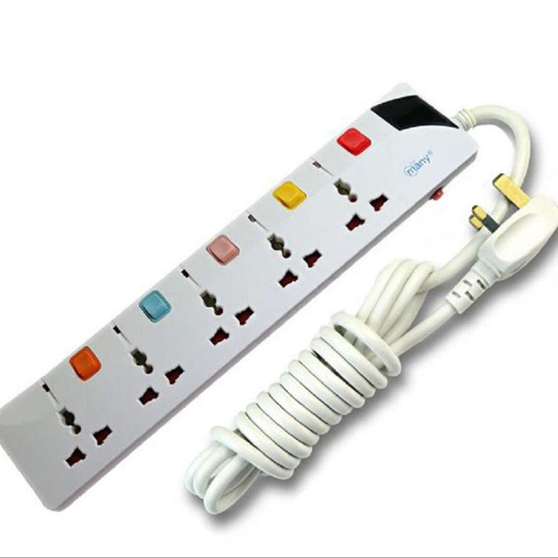 Picture of Multi Plug Heavy Duty 5 Gang Model MTS-G157-3Pin Plug/3 Meter Wire