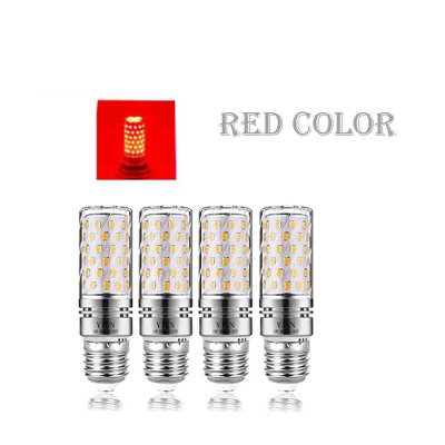 Picture of LED Exclusive Candle Light Bulb 12 Watt -Red Color(Pass Type Holder)
