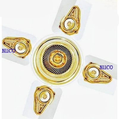 Picture of Experience Luxurious Comfort with the Kashmir Gold Exclusive 56" Ceiling Fan: 04 Blades of Elegance Backed by a 10-Year Repless