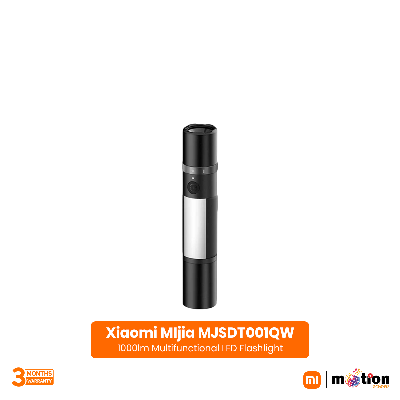 Picture of Xiaomi MIjia MJSDT001QW 1000lm Multifunctional LED Flashlight- Black
