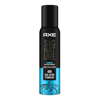Picture of Indian product Body spray AXE Signature Champion perfume spray used for male/female - 122 ml
