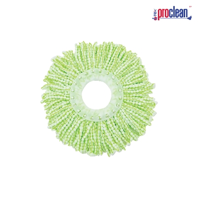Picture of Proclean Premium 2pcs Microfiber Rotary Mop Refill RM-2685-R – Easy to Fit on All Proclean Mop Handles, Strong, Durable & Long Lasting – Super Absorbent Microfiber for Deep Cleaning Hardwood, Tile, Marble & Laminate Floors – Washable & Reusable.
